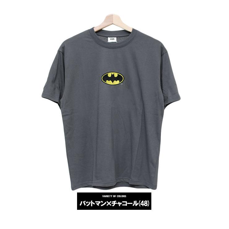 バットマン スーパーマン Tシャツ メンズ ロゴ プリント クルーネック