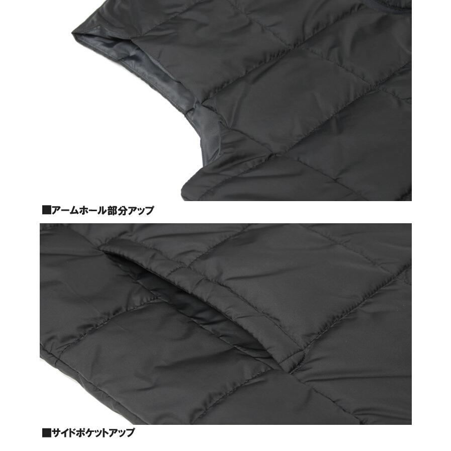 着るホカロン 中綿 ダウンベスト メンズ 大きいサイズ サーモライト 