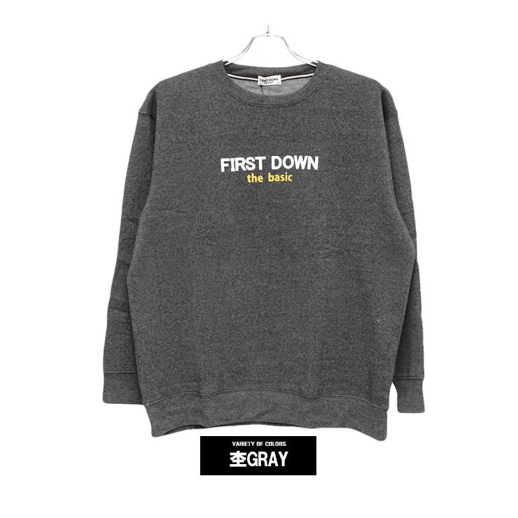 FIRST DOWN（ファーストダウン） トレーナー スウェット メンズ 大きい 