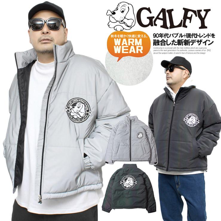 GALFY GALFY(ガルフィー) 中綿 ダウンジャケット メンズ ドッグ