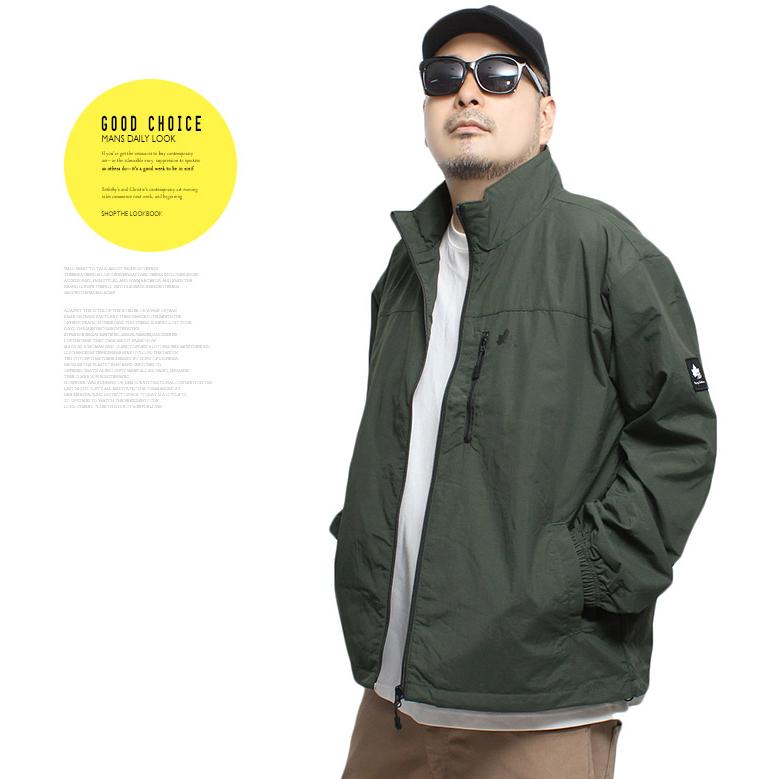 LOGOS PARK(ロゴス パーク) ナイロンジャケット メンズ 大きいサイズ 撥水加工 裏タフタ スタンド ブルゾン マウンテンパーカー ジャケット | LOGOS | 11