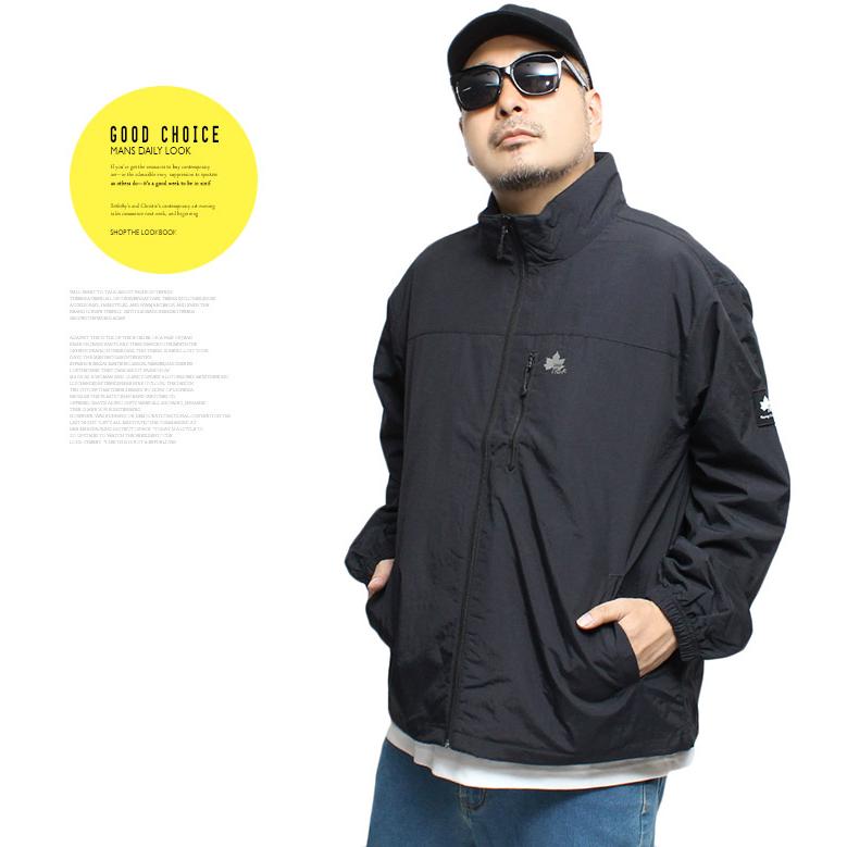 LOGOS PARK(ロゴス パーク) ナイロンジャケット メンズ 大きいサイズ 撥水加工 裏タフタ スタンド ブルゾン マウンテンパーカー ジャケット | LOGOS | 09