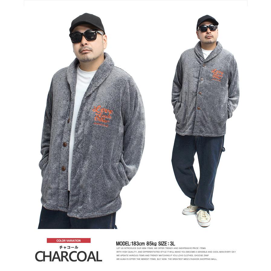 SNOOPY（スヌーピー） セール ショール カーディガン メンズ 大きい