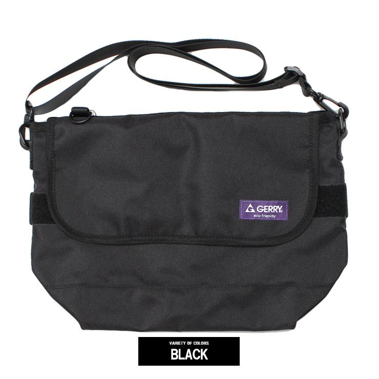 GERRY（ジェリー） メッセンジャーバッグ メンズ 撥水加工 リサイクル