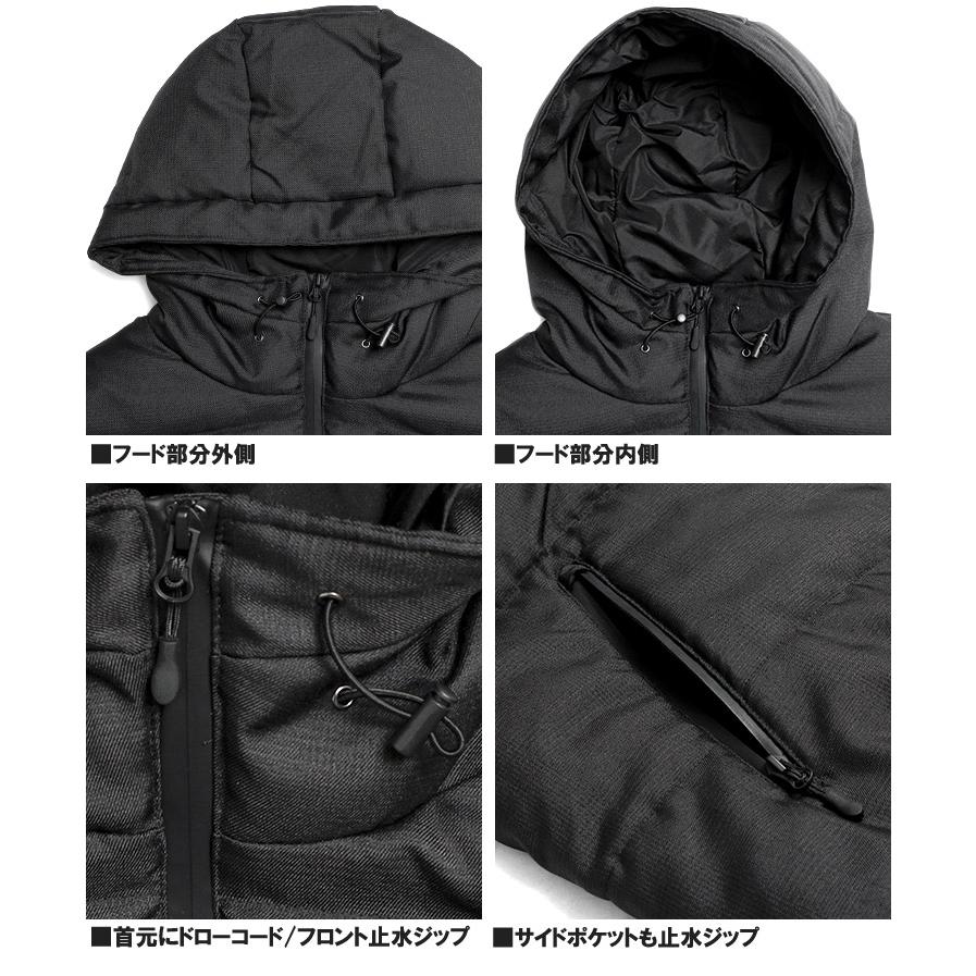 中綿 ダウンジャケット メンズ 大きいサイズ 防寒 厚手 ウールライク ジップアップ ボリュームネック ブルゾン 中綿ジャケット アウター 厚手 |  | 08