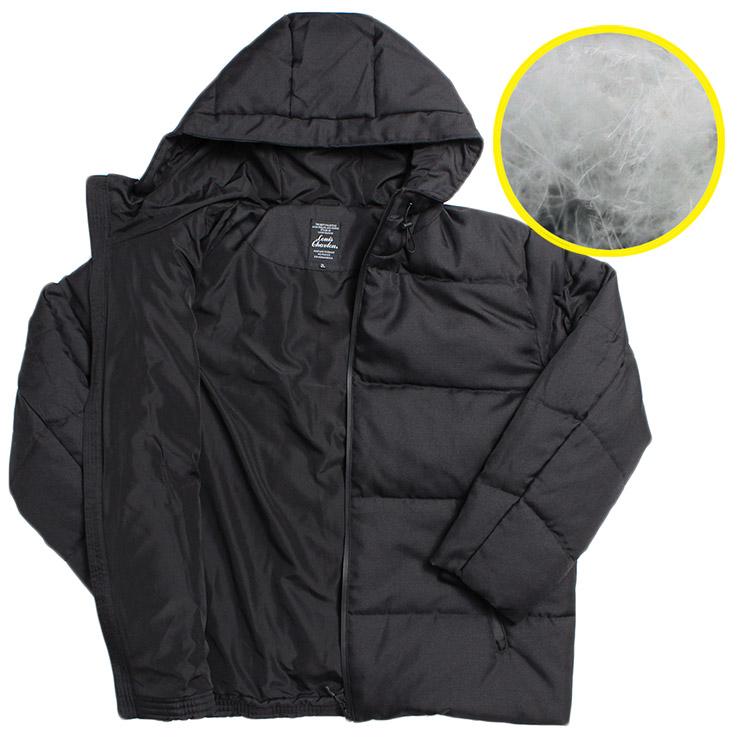 中綿 ダウンジャケット メンズ 大きいサイズ 防寒 厚手 ウールライク ジップアップ ボリュームネック ブルゾン 中綿ジャケット アウター 厚手 |  | 10