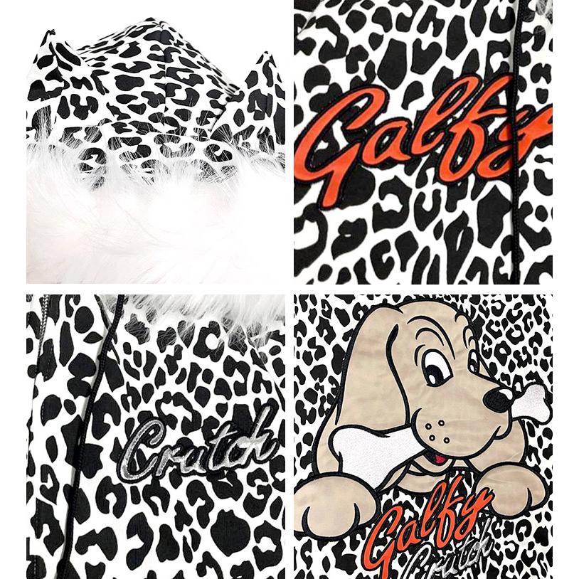 GALFY（ガルフィー） セール パーカー メンズ ヒョウ柄 レオパード