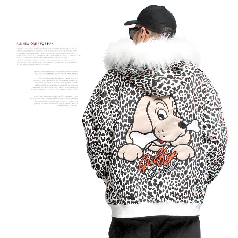 超希少品☆d.i.a.ダイヤ正規品☆平成ギャルヒョウ柄フードシャカシャカパーカー GALFY（ガルフィー） パーカー ぎゃるマシぱぁかぁ/ヒョウ柄スウェット