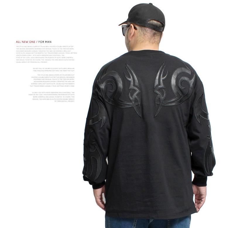 GALFY（ガルフィー） 爆買 長袖 Tシャツ メンズ ビッグシルエット
