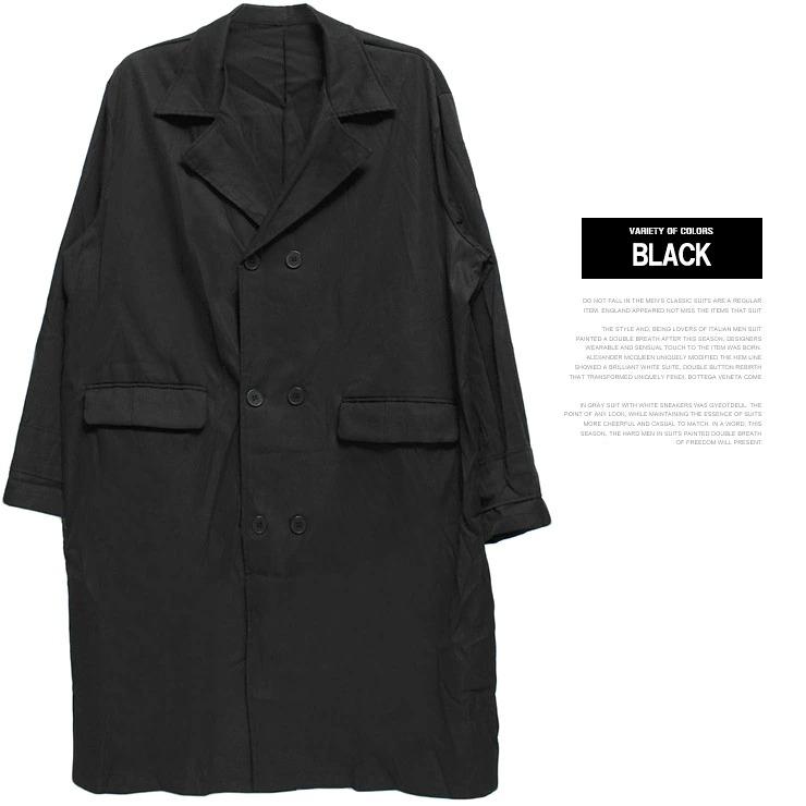 [diesel] ブラック ダブルブレスト トレンチコート　メンズ 爆買 送料無料 トレンチコート メンズ 大きいサイズ 薄手 ダブル