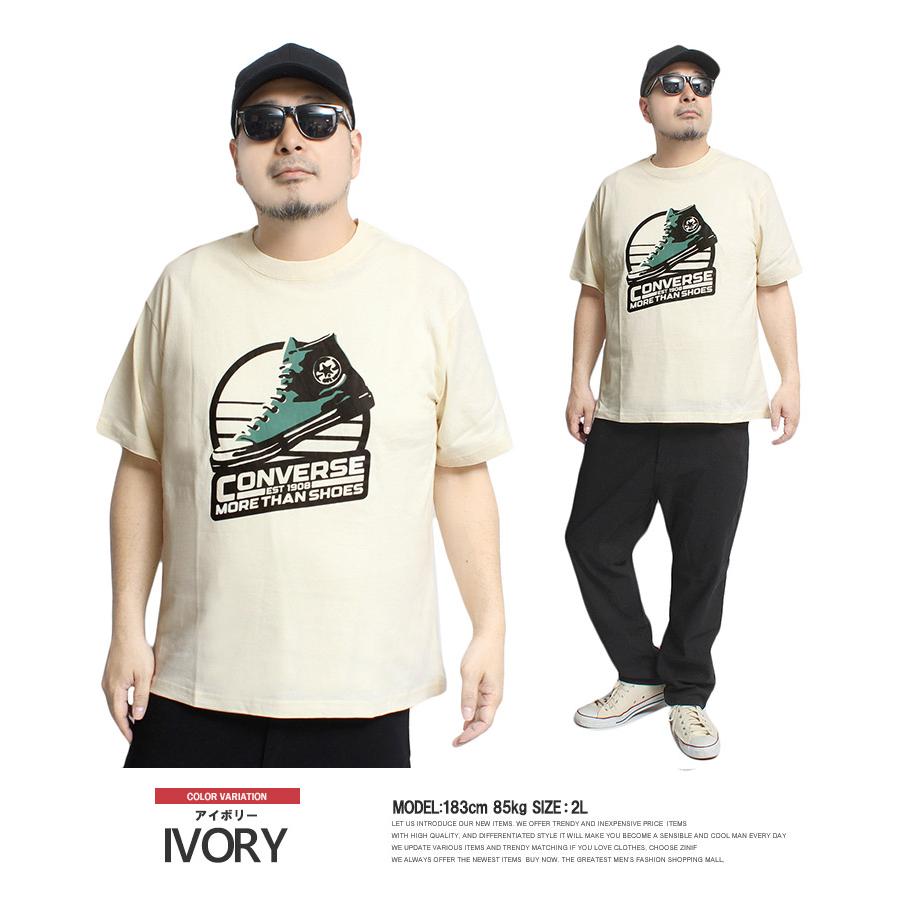 CONVERSE（コンバース） 半袖 Tシャツ メンズ 大きいサイズ アメコミ風