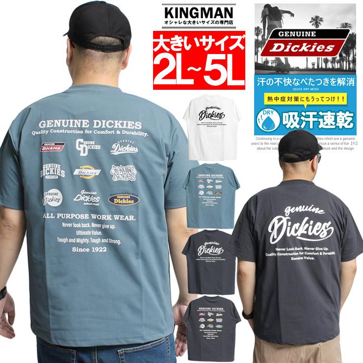 【Dickies/ディッキーズ】2枚セット 天竺クルーネック Tシャツzo