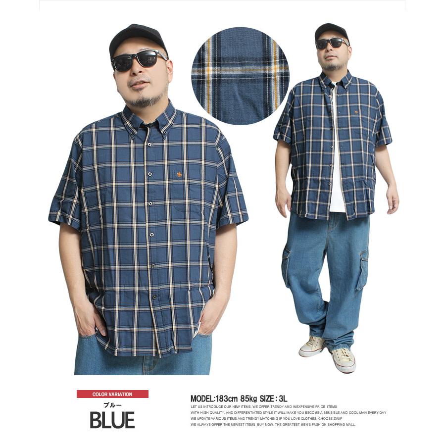 POLO BCS（ポロ・ビーシーエス） 半袖シャツ メンズ 大きいサイズ