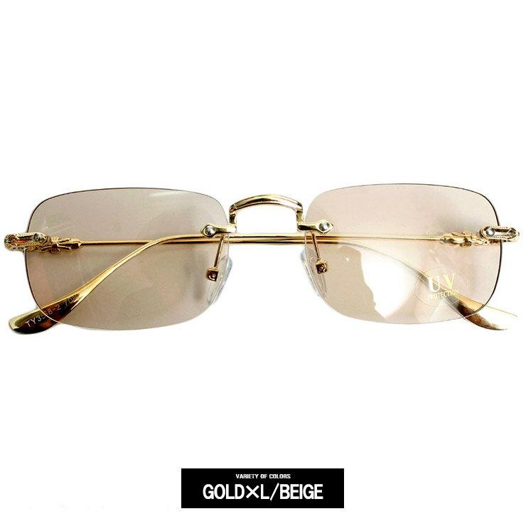 リムレスメガネ 縁なし 紫外線 UVカット クリア レンズ メンズ レディース 伊達メガネ ふちなし 枠なし メタルフレーム スクエア 眼鏡 軽い 度無し シルバー |  | 11