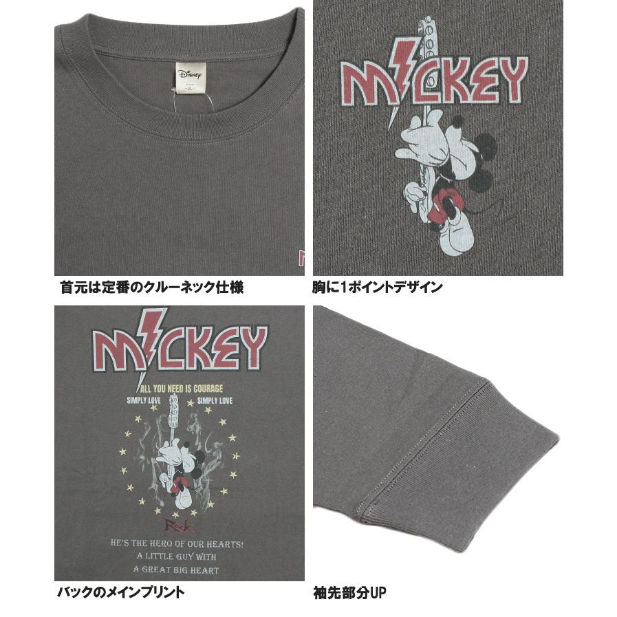 MICKEY MOUSE（ミッキーマウス） 爆買 長袖Tシャツ メンズ 大きい