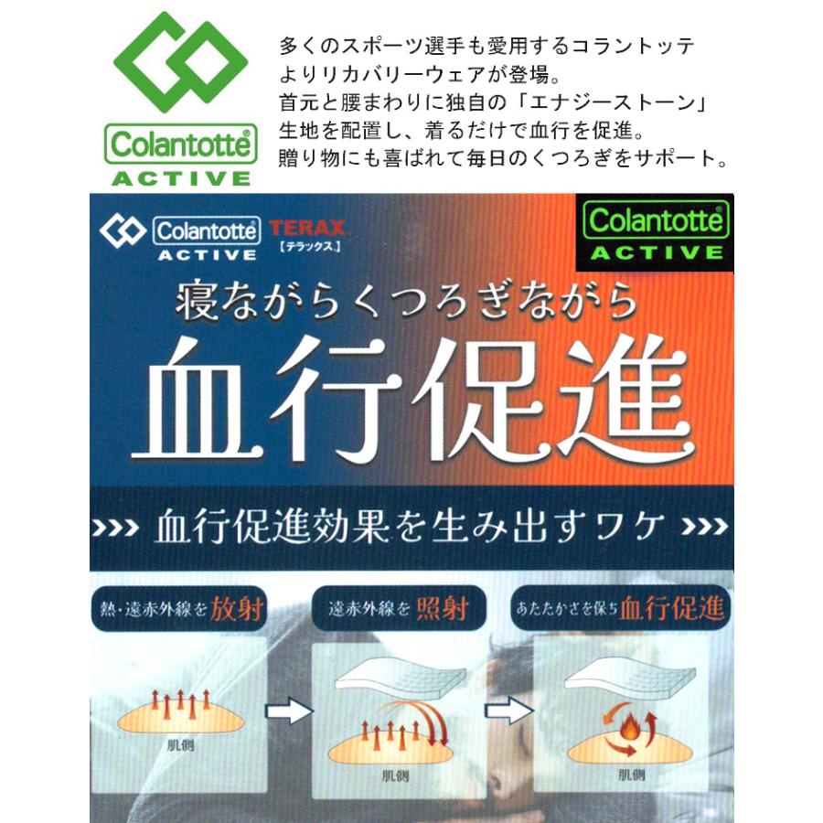 コラントッテ (Colantotte Active) リラクシングウェア スウェット セットアップ メンズ 大きいサイズ ジャージ上下 血行促進 ミニ裏毛 リラックス | ColanTotte | 01