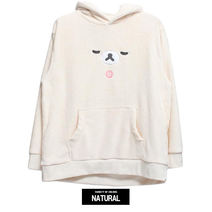 セール Rilakkuma(リラックマ) パーカー メンズ 大きいサイズ プル