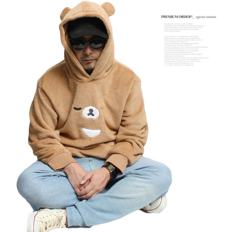 セール Rilakkuma(リラックマ) パーカー メンズ 大きいサイズ プル