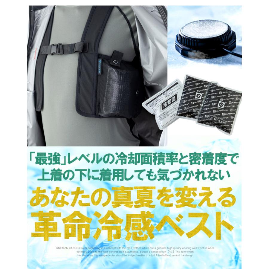 爆買 保冷ベスト メンズ 熱中症対策 アイスポケット アジャスターベルト ストレッチ 吸汗速乾 通気性 保冷剤 アイスベスト ワークマンインナー 作業着 |  | 02