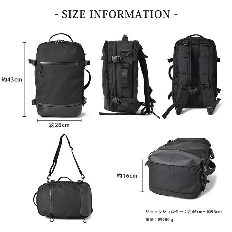 バックパック メンズ コーデュラ CORDURA 防水 4WAY リュックサック