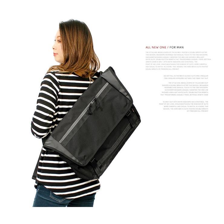 コーデュラ メッセンジャーバッグ ブラック/グリーン A19A8845_jpg_600x.jpg?v=1707372548