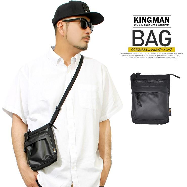 ミニ ショルダーバッグ メンズ コーデュラ Cordura 防水 メッシュポケット サコッシュ レディース 男女兼用 おおきいサイズ 新作 Av 1104 009 Kingman 通販 Yahoo ショッピング