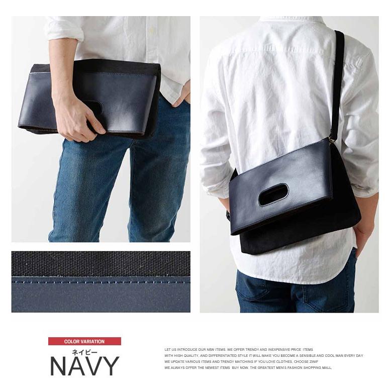 送料無料 クラッチバッグ メンズ 本革 レザー キャンバス 3way 二つ折り ショルダーバッグ レディース クラッチ バッグ 牛革 手持ち Av Bag 033 Kingman 通販 Yahoo ショッピング