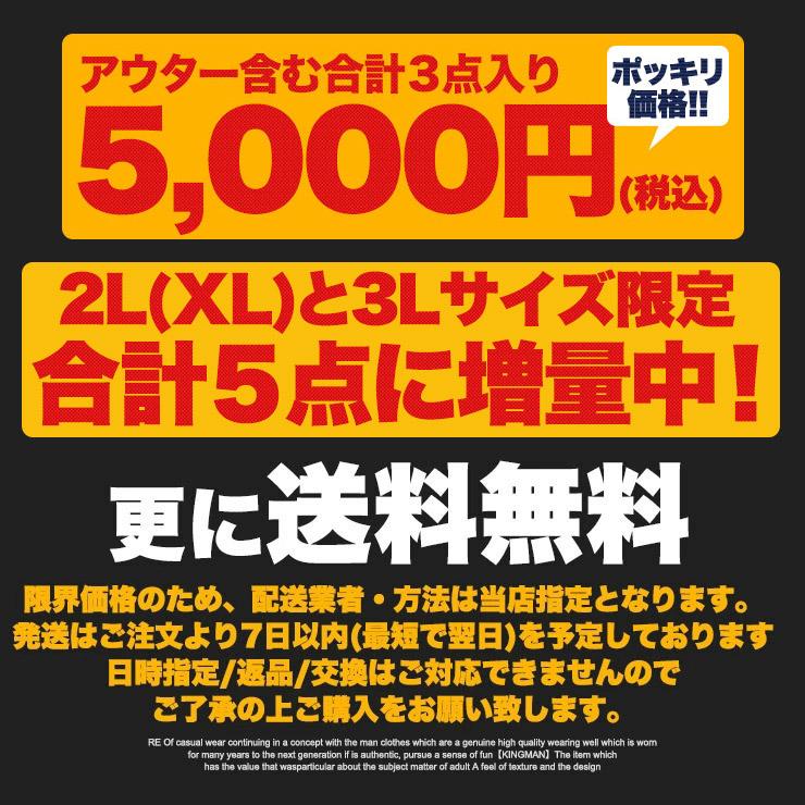 数量限定 福袋 メンズ 大きいサイズ アウター入り3点セット 2025 2026 冬 2L〜5L 超大容量・高コスパ福袋 ダウン スポーツ ブランド 服 4L 5L【返品交換不可】 |  | 02
