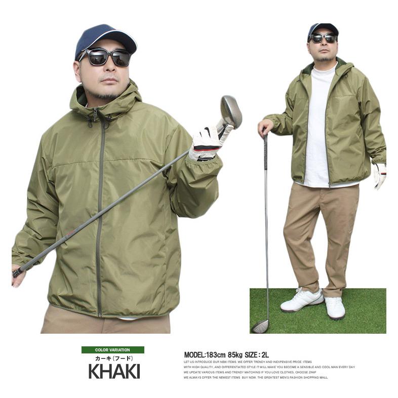MARK&LONA ブルゾンパーカー ゴルフウェア カーキグリーン 楽天