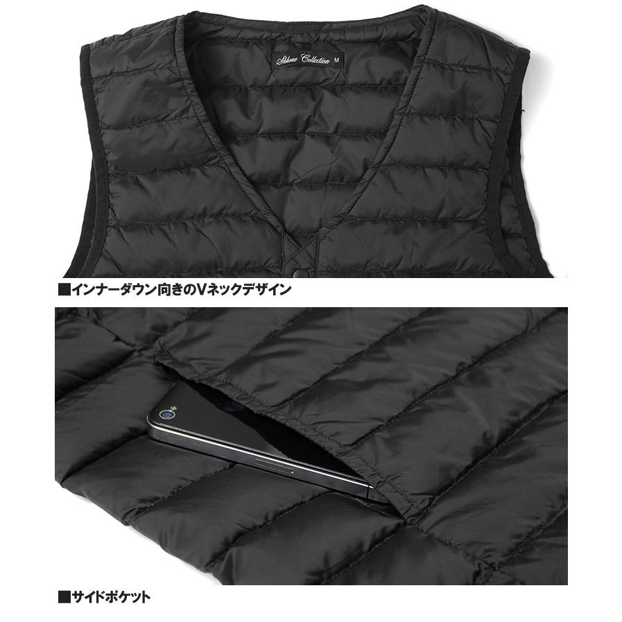 大きいサイズ メンズ ゴルフウェア コーディネート インナー ダウン