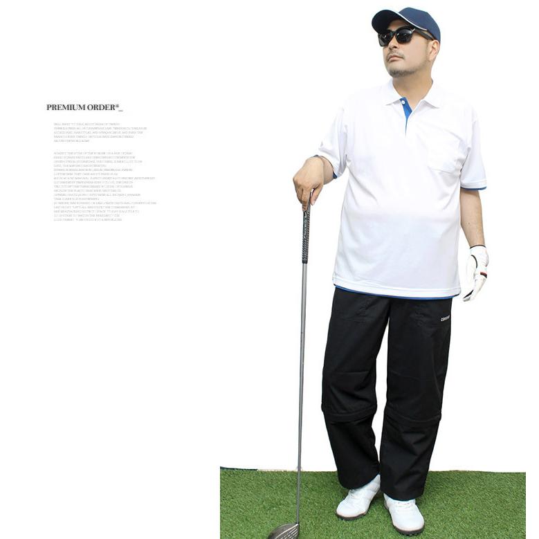 ゴルフウェア ポロシャツ メンズ 吸汗速乾 ドライ メッシュ 無地