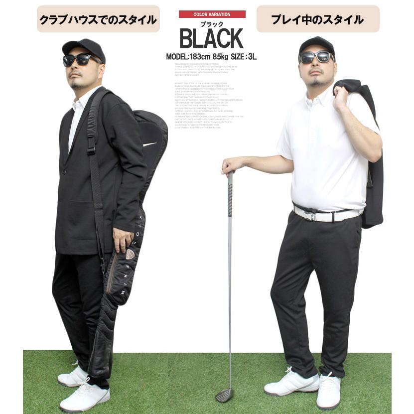 爆買 大きいサイズ 激安 ゴルフウェア メンズ セットアップ ストレッチ
