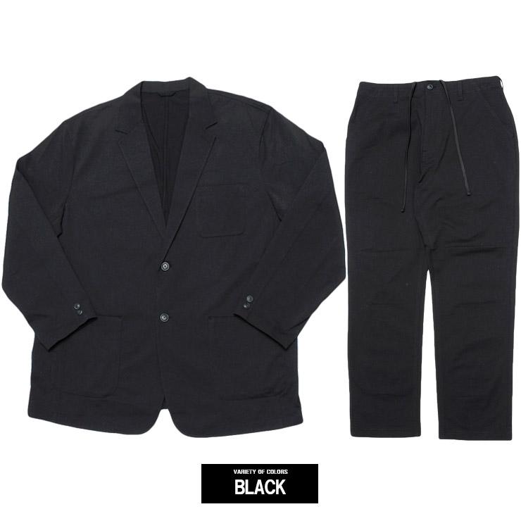 大きいサイズ ゴルフウェア メンズ セットアップ 薄手 ドライ ストレッチ テーラードジャケット イージーパンツ スーツ アウター 上下 |  | 14