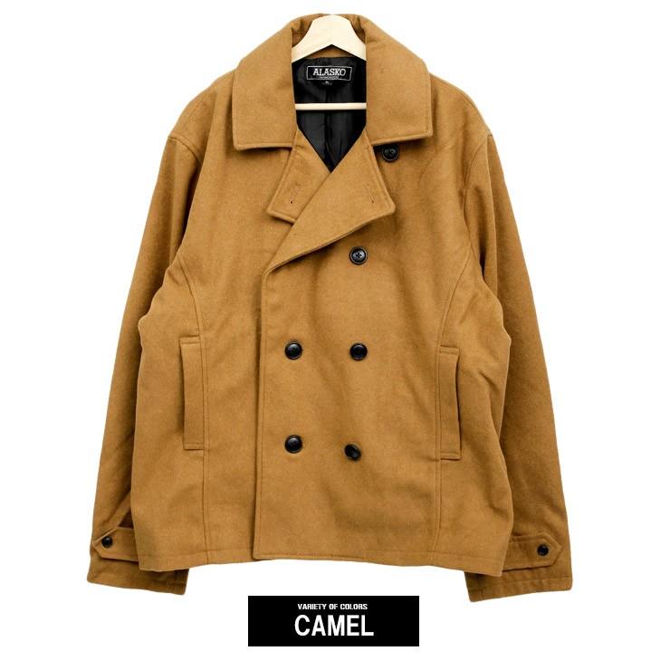 ピーコート メンズ ウール メルトン ショート丈 Pコート コート アウター ブルゾン ジャケット おおきいサイズ 安い ワークマン プラス R Kingman 通販 Yahoo ショッピング