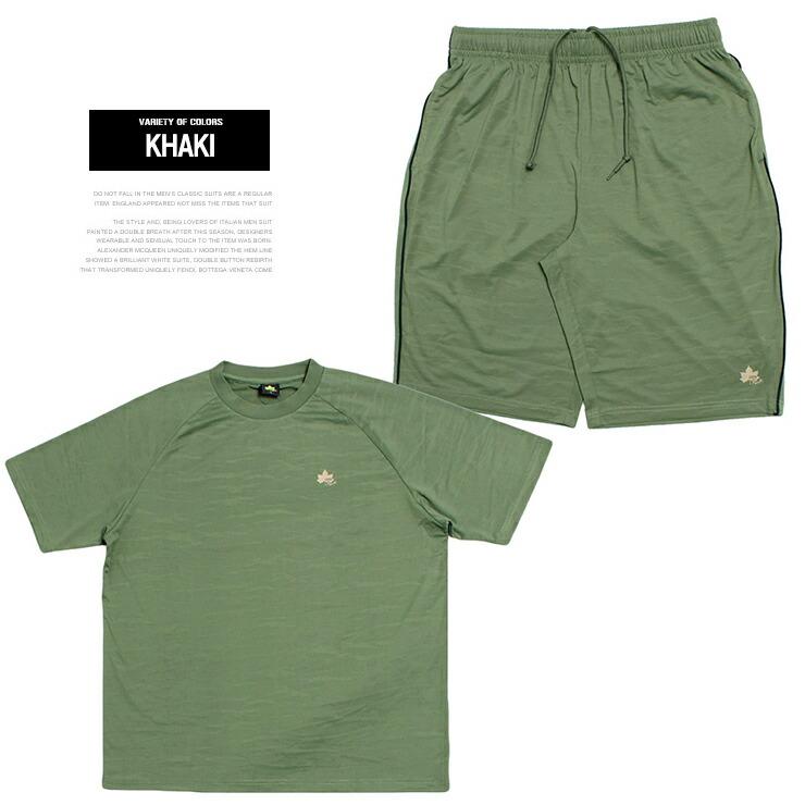 LOGOS PARK(ロゴス パーク) セットアップ メンズ 大きいサイズ ドライ メッシュ 吸汗速乾 ラグラン 半袖 Tシャツ ショートパンツ セットアップ | LOGOS | 21