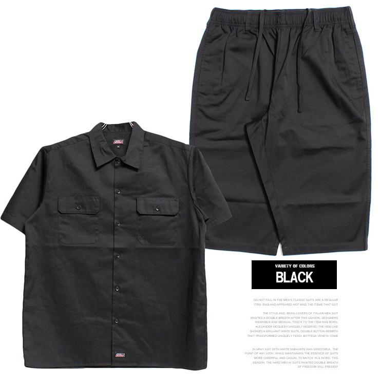 ジェニュイン ディッキーズ(GENUINE セットアップ メンズ 大きいサイズ 半袖 ワークシャツ チノ ショートパンツ 半袖シャツ 膝下 チノパンツ |  | 12