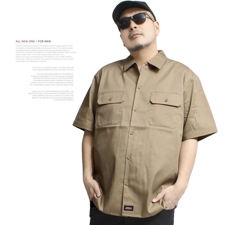 ジェニュイン ディッキーズ(GENUINE セットアップ メンズ 大きいサイズ 半袖 ワークシャツ チノ ショートパンツ 半袖シャツ 膝下 チノパンツ |  | 04