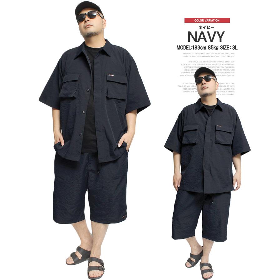 送料無料   FIRST DOWN(ファーストダウン) セットアップ メンズ 大きいサイズ ワッシャー ストレッチ 半袖シャツ クライミング ショートパンツ  ワークシャツ クライミングパンツ 短パン 半パン 上下 アウトドア ベルト付き ストリート系 ワークマン プラス FIRST DOWN（ファーストダウン） セットアップ メンズ 大きいサイズ