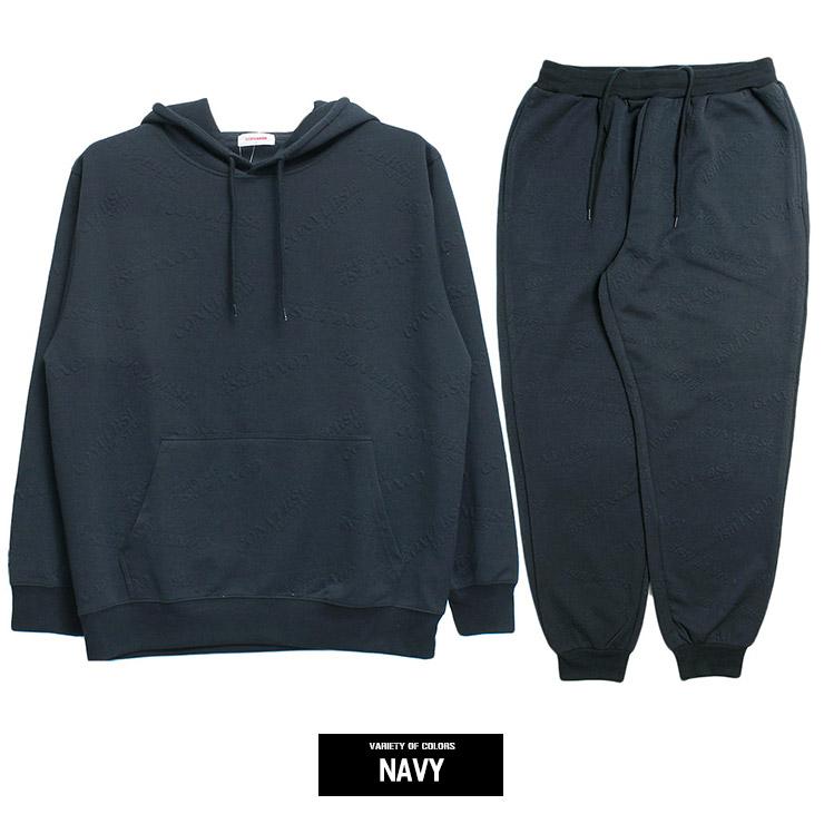 【CONVERSE】コンバース ニットジャージ上下セット（M・L） CONVERSE（コンバース） セットアップ 大きいサイズ メンズ ジャージ