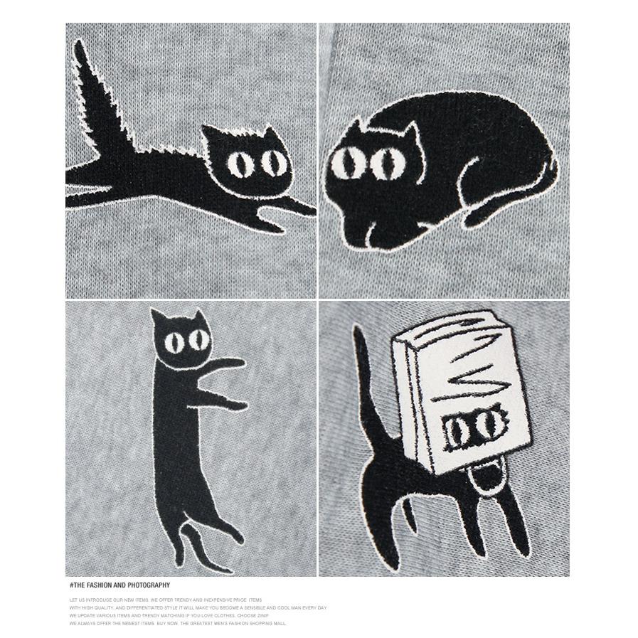 スウェット 上下 冬 セットアップ メンズ 大きいサイズ 裏起毛 スポーツ 3L ゴルフ カジュアル おもしろ 猫 スウェットパンツ パーカー オーバーサイズ |  | 03