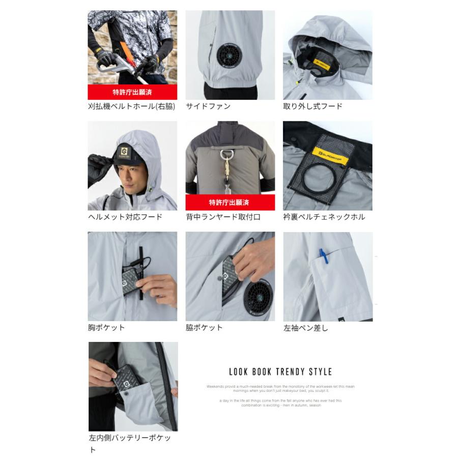 爆買 最強 空調服 モバイルッテリー ファン セット 大きいサイズ