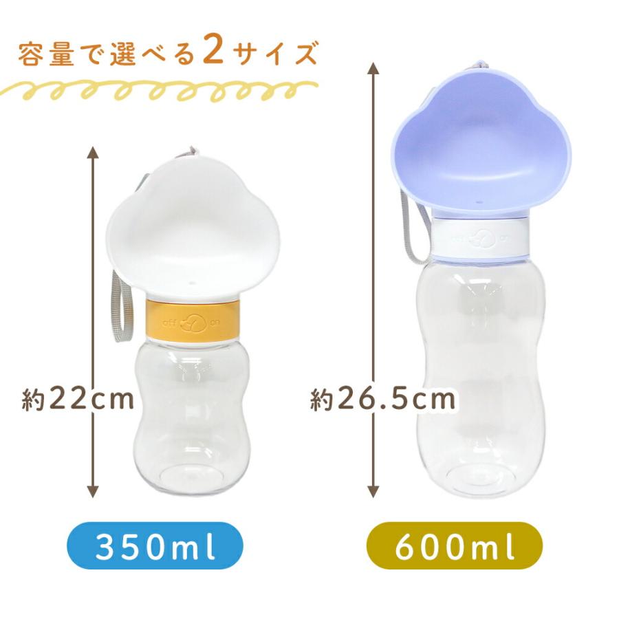 MILASIC ウォーターボトル 犬 給水ボトル ペット用 ペット ロック付き アウトドア ドッグラン 外出 旅行 携帯 軽量 ボトル 給水 水分補給 散歩 ポイント消化 |  | 07