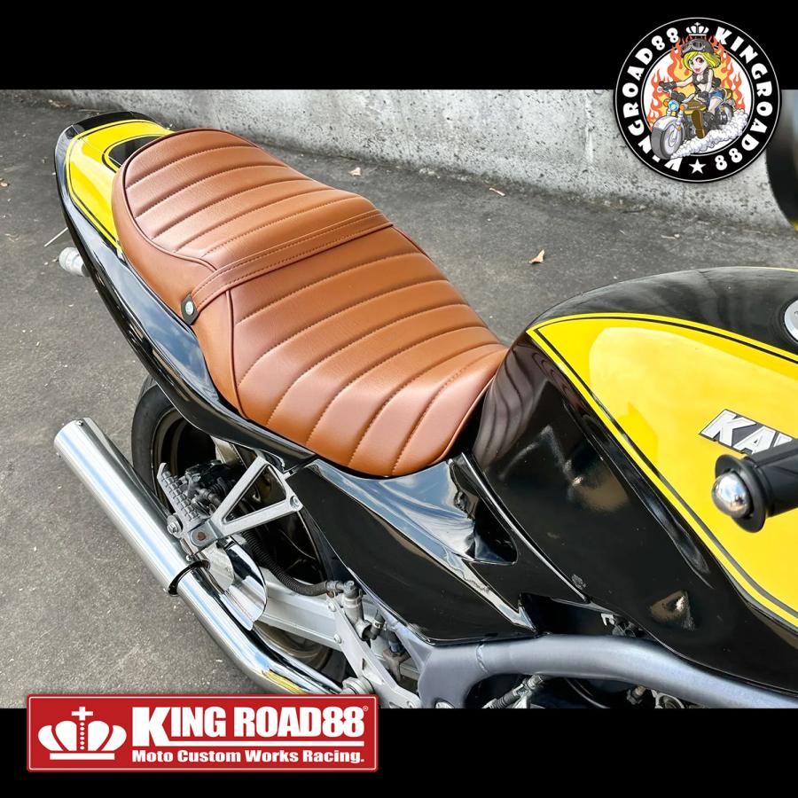 バリオス1型 ZR250A KingRoad88 タックロールシート ブラウン バリオス