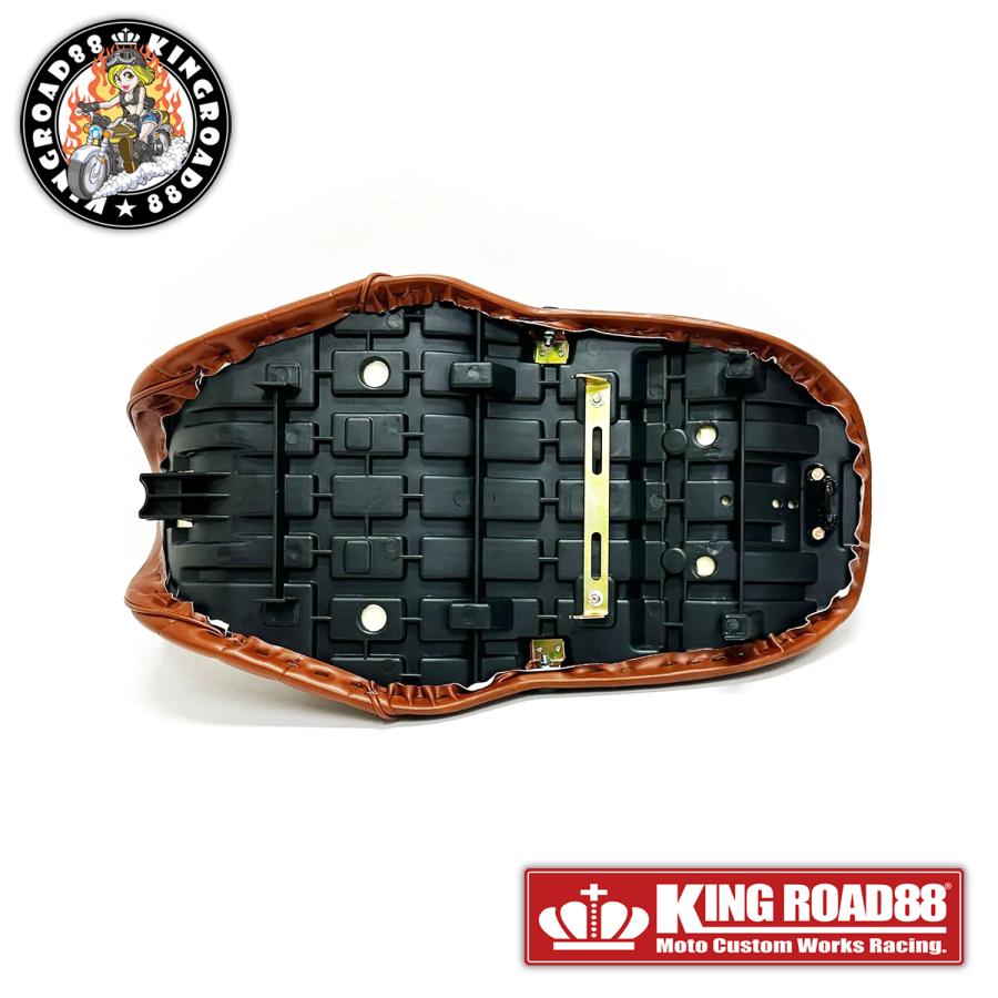 バリオス1型 ZR250A KingRoad88 タックロールシート ブラウン バリオス