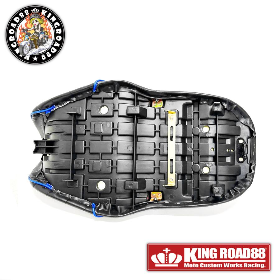 バリオス1型 ZR250A KingRoad88 タックロールシート ブラック