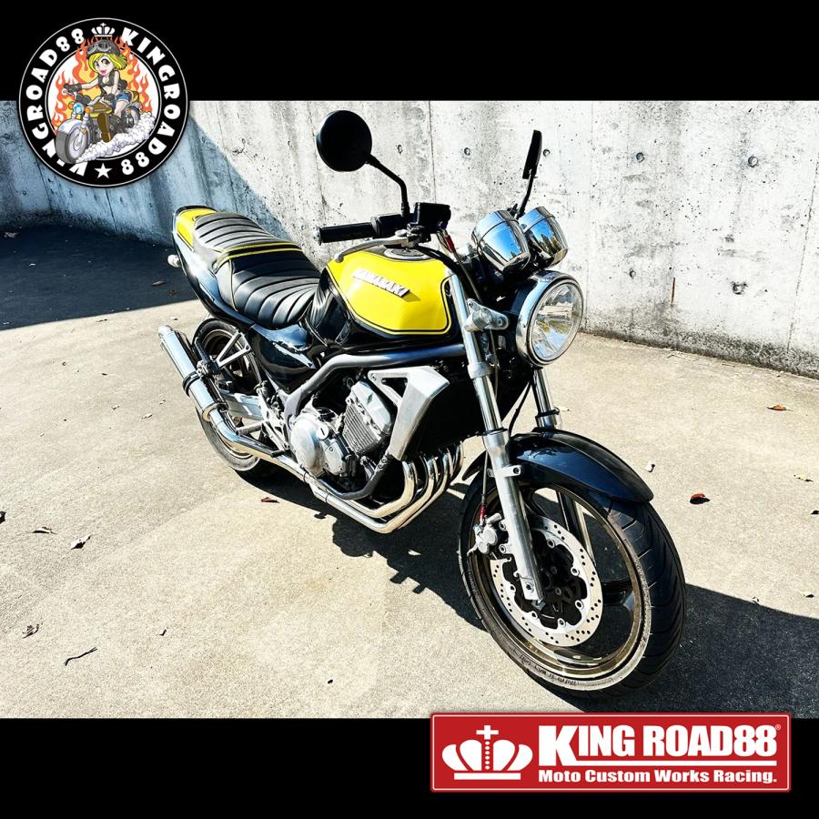 バリオス1型 ZR250A KingRoad88 タックロールシート ブラック