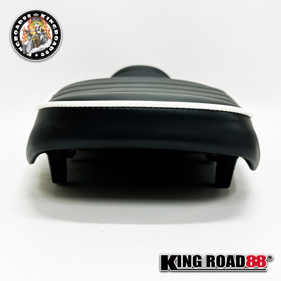 カワサキ バリオス2 ZR250B KingRoad88 タックロールシート ブラック