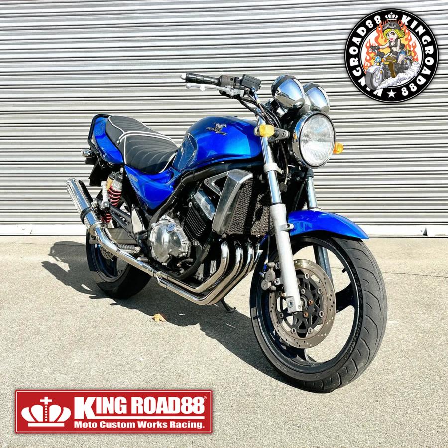 バリオス2型 ZR250B KingRoad88 タックロールシート ブラック