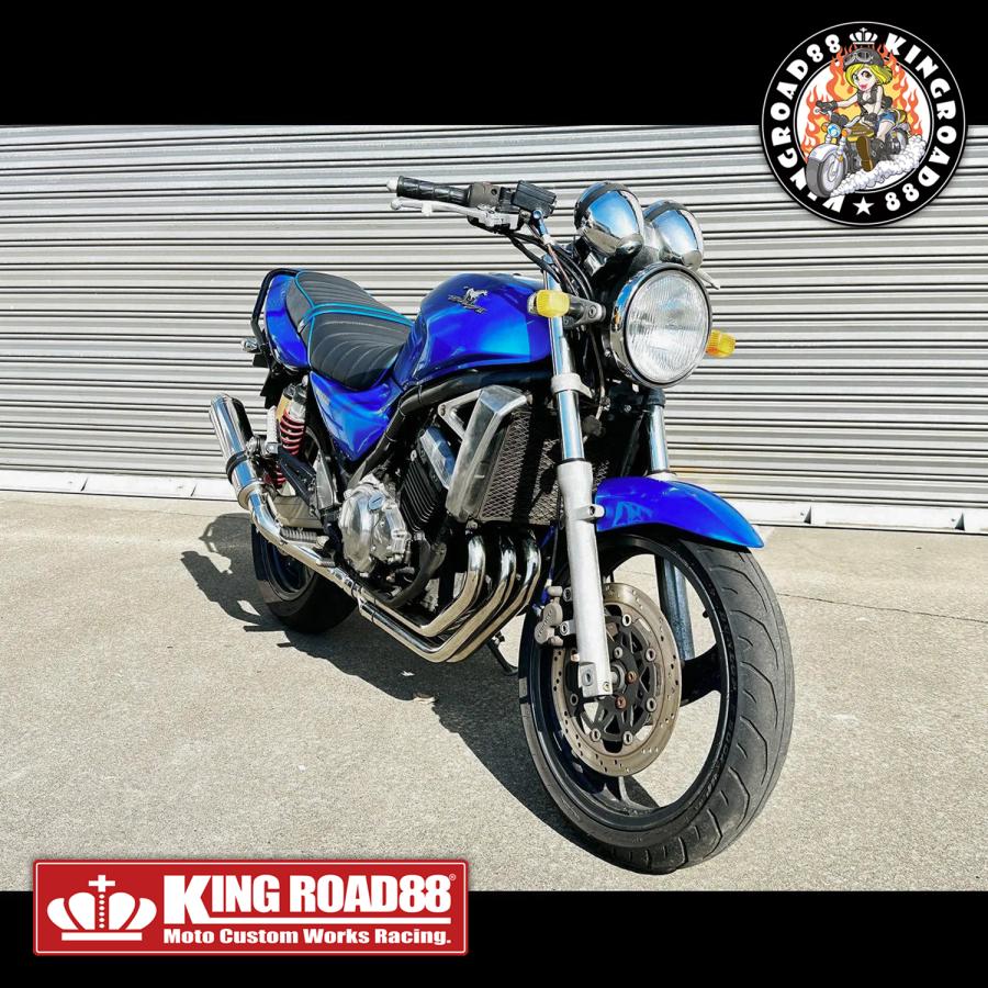 バリオス2型 ZR250B KingRoad88 タックロールシート ブラック