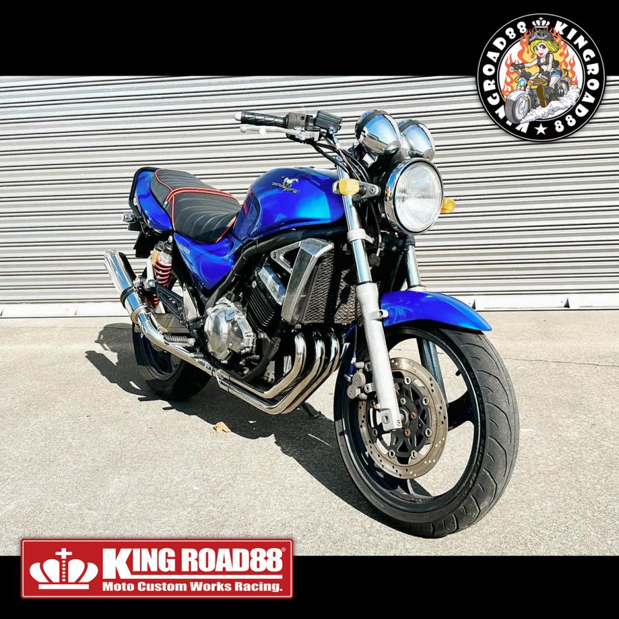 バリオス2型 ZR250B KingRoad88 タックロールシート ブラック